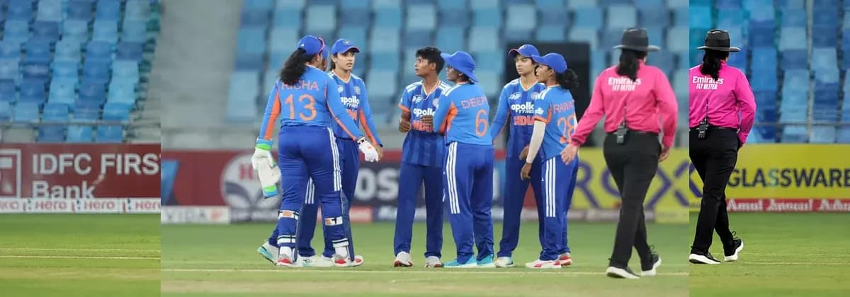 Dubai Demolition: Shafali Verma's Fireworks and Spin Trio Power India to 94-Run Win Over Thailand