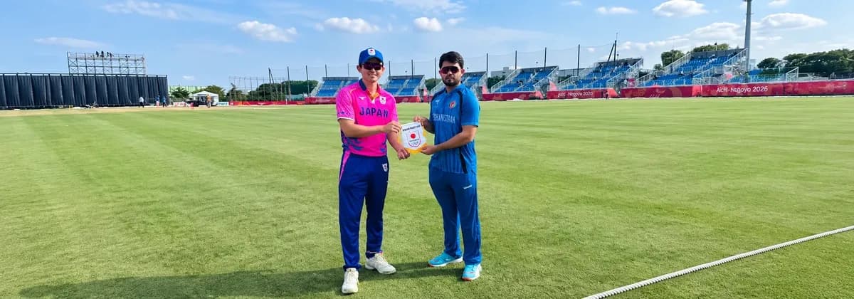 Under the Lens in Nisshin: Wide-Ball Scrutiny Follows Japan into Asian Games Opener Against Afghanistan