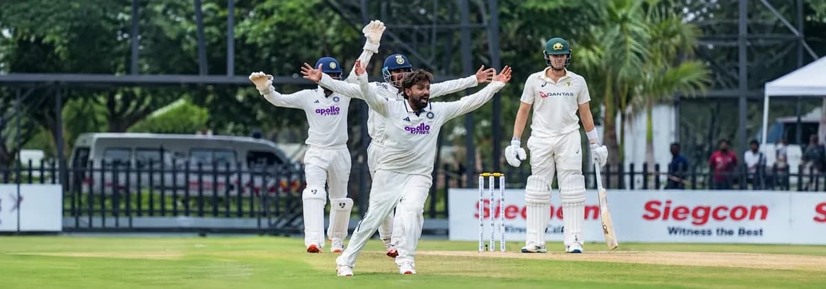 Puducherry Stranglehold: Kushagra's Ton and Mulani's Four-Wicket Web Hand India A 163-Run Lead on Day 2