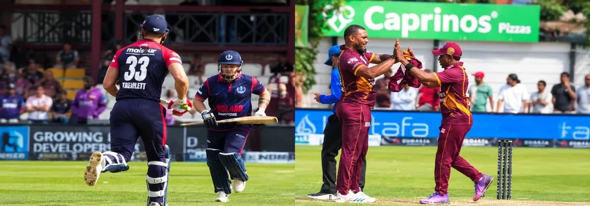 ENGC vs WIC WCL 2026 Highlights: Lendl Simmons 55*, All-Round Reifer Lead West Indies Champions to Dominant Seven-Wicket Win