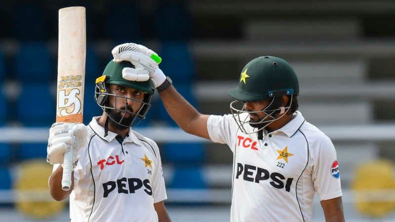 Shafique and Babar Masterclass Put Pakistan in Complete Command at Stumps on Day Two