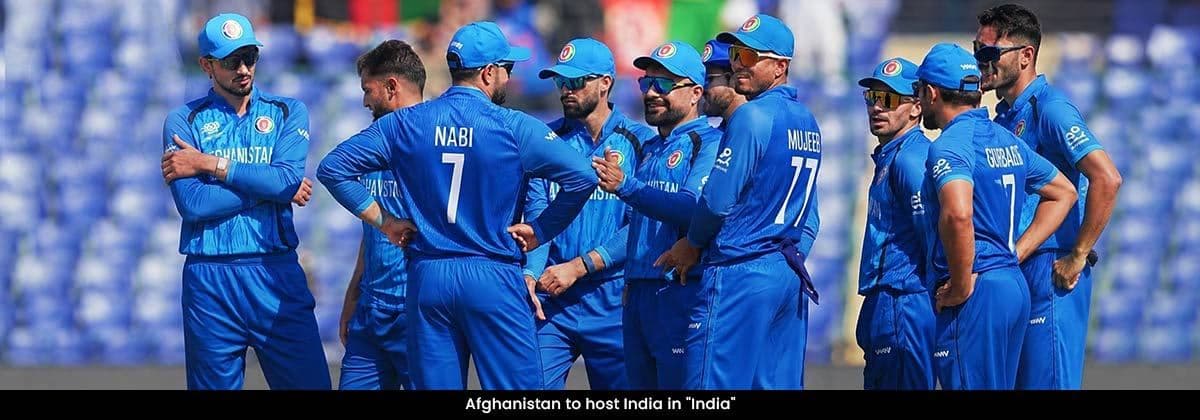 Historic Showdown: Afghanistan to Host India in New Delhi T20I Series
