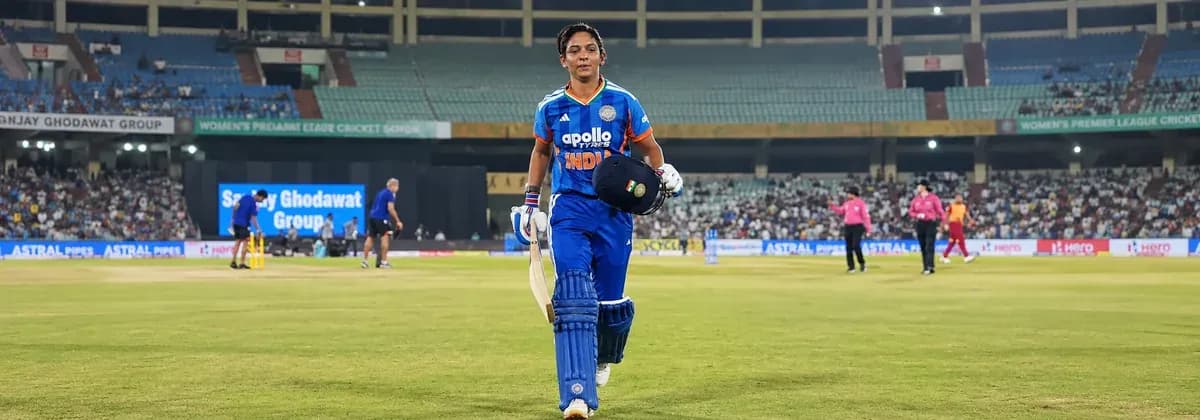 IND-W vs ZIM-W 3rd T20I: Harmanpreet Kaur Cracks 91*, Nandani Takes Three as India Demolish Zimbabwe to Take Series 3-0