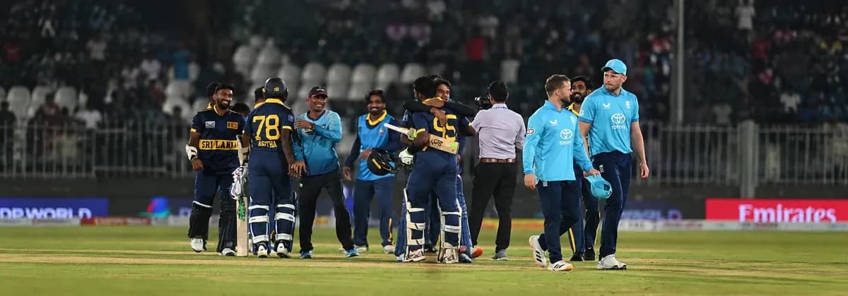 ENG vs SL 3rd ODI: Sri Lanka Pull Off Historic 430 Chase in Rawalpindi Thriller Despite Harry Brook 202