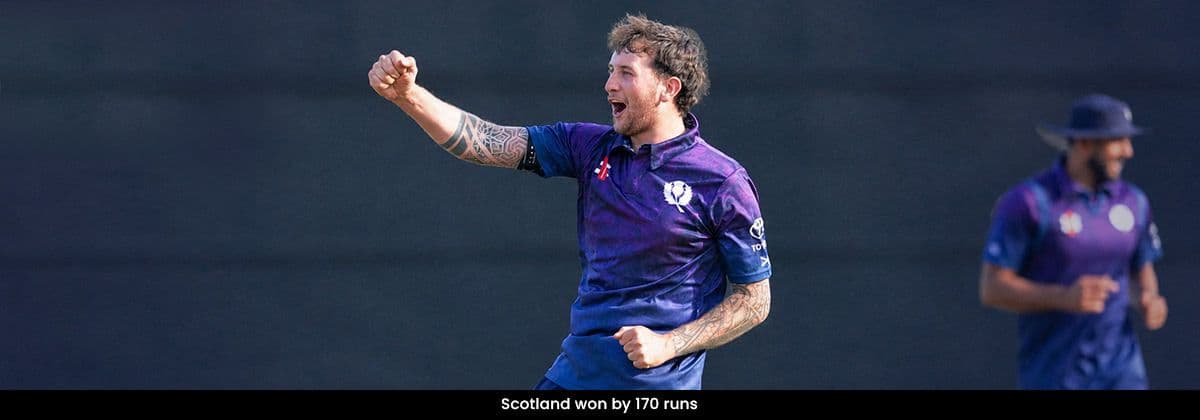 Berrington Century and Robertson Fiver Power Scotland to 170-Run Demolition of Canada