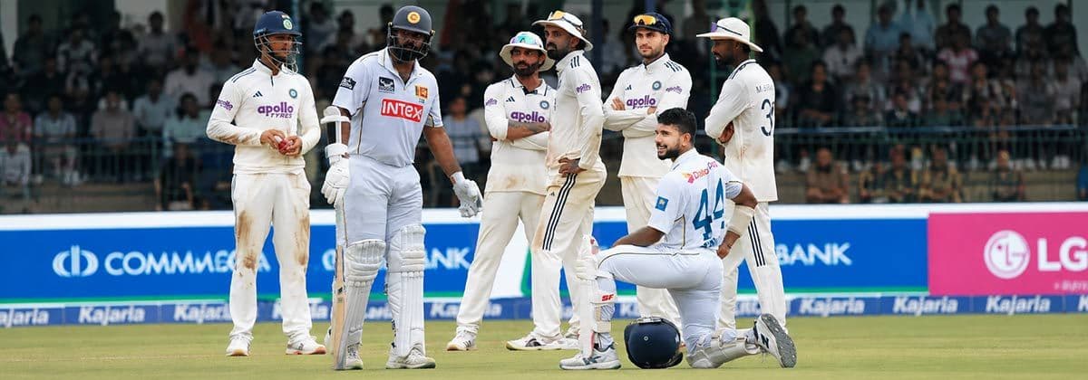 Dinusha’s Heroic Century Delays India’s March as Sri Lanka Forced to Follow On